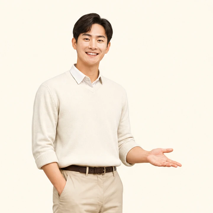 무직자 현대 투싼 장기렌트카 상담 신청을 안내하는 담당자
